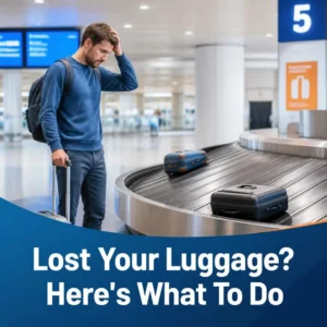Airport lost luggage