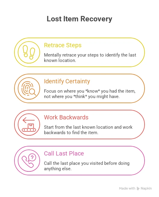 lost item recovery