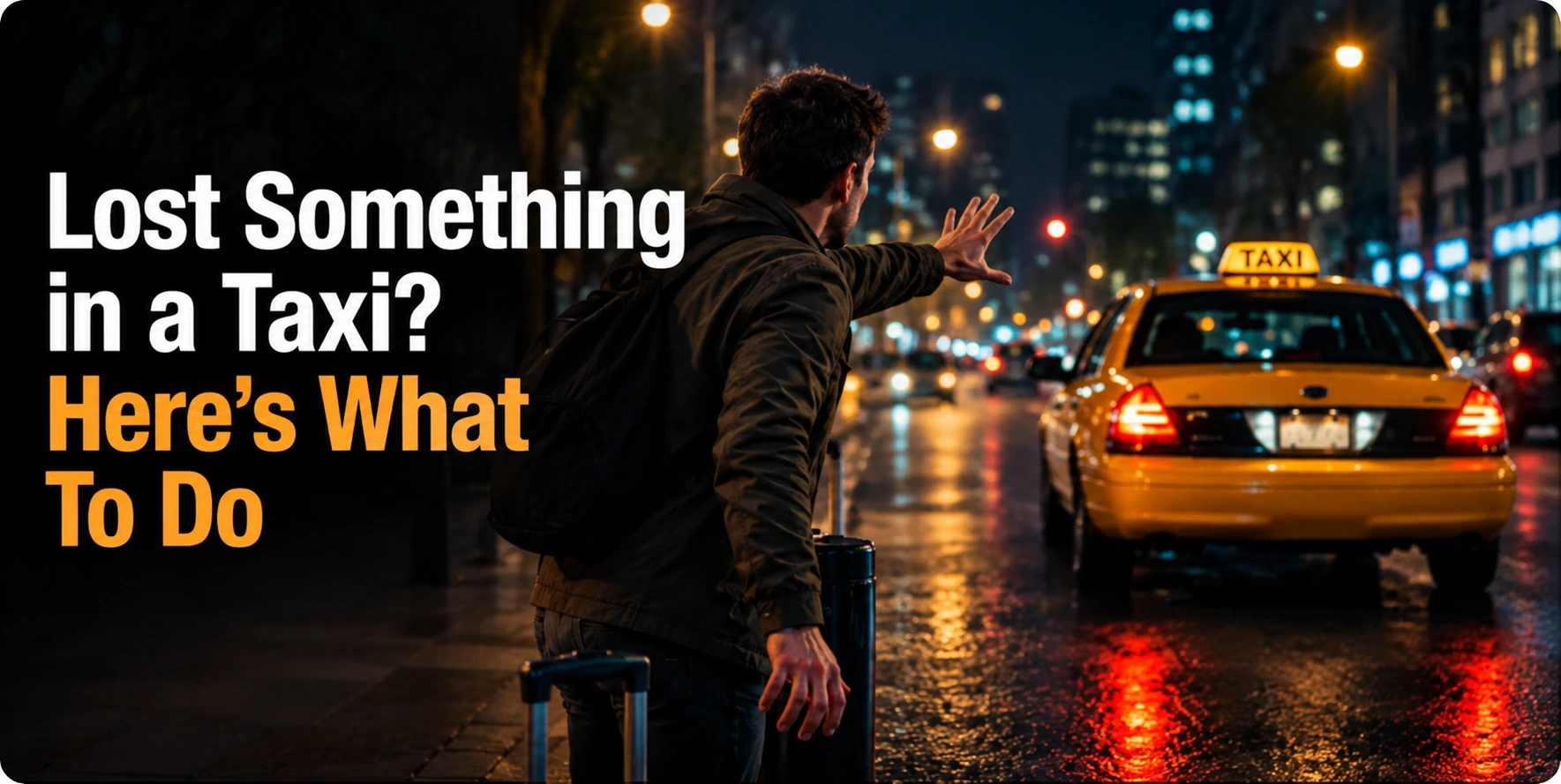 lost something in a taxi